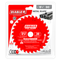 Diablo D053830FMX 5-3/8" x 30-Teeth Steel Demon™ Carbide Saw Blade for Medium Metal