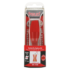 Freud 24-106 1-1/8" (Dia.) Butterfly Spline Bit