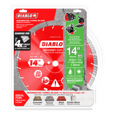 Diablo DMADST1400 14" Diamond Segmented Turbo Masonry Cut-Off Blade