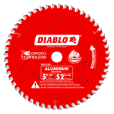 Diablo D0552N 5-7/8" x 52-Teeth Saw Blade for Medium Aluminum