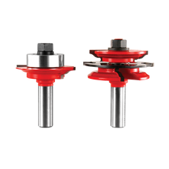 Freud 99-281 2-3/8" (Dia.) Recoverable Bead Glass Door Bit Sets