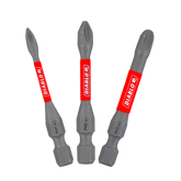 Diablo DPHV2-S3 2" Assorted Phillips Drive Bits (3-Piece)