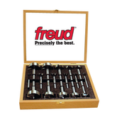 Freud PB-100 1/4" to 2-1/8" (Dia.) 16 Pcs. Forstner Bit Set