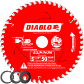 Diablo D055050NMX 5-1/2" x 50-Teeth Saw Blade for Medium Aluminum