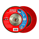 Diablo DCX070080B01F 7" 80-Grit Steel Demon™ Flap Disc for Metal