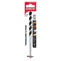 Diablo DMAMM1090 3/8" x 4" x 6" Multi-Material Carbide-Tipped Hammer Drill Bit