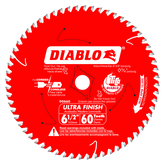 Diablo D0660A 6-1/2" x 60-Teeth Ultra Finish Saw Blade for Wood