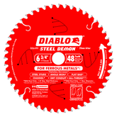 Diablo D0649F 6-3/4" x 48-Teeth Steel Demon™ Saw Blade for Medium Metal