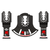Diablo DOU3BS 3 pc Universal Fit Bi-Metal Oscillating Blade Set (3-Piece)