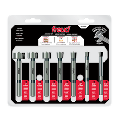 Freud PB-107B 1/4" to 1" (Dia.) 7 Pcs. Forstner Bit Set