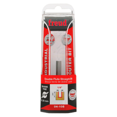 Freud 04-105 1/4" (Dia.) Double Flute Straight Bit