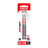 Diablo DSL81035P2 3-1/2" SL8-10 Slotted Drive Bits