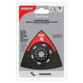Diablo DOS60CGSP 3-1/2" 60-Grit Starlock Oscillating Sanding Plate