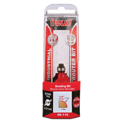 Freud 36-110 1/4" Radius Beading Bit (Quadra-Cut)