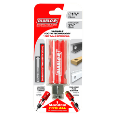 Diablo DHS1125 1-1/8" Bi-Metal Hole Saw
