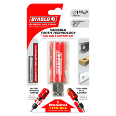 Diablo DHS1813 1-13/16" Bi-Metal Hole Saw
