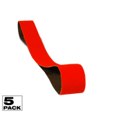 Diablo DCB518080S05G Diablo ½" x 18" 80-Grit (Medium) Detail File Sanding Belt (5-Pieces)