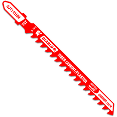 Diablo DJT141HM 4" 6TPI Carbide Jig Saw Blade for Fiber Cement & Plaster