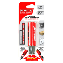 Diablo DHS1000 1" Bi-Metal Hole Saw