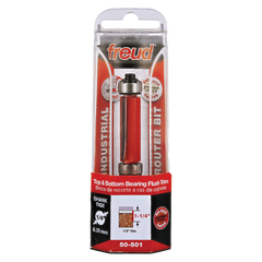 Freud 50-501 1/2" (Dia.) Top & Bottom Bearing Flush Trim Bit