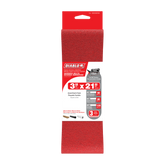 Diablo DCB321ASTS05G 3" x 21" Assorted Sanding Belts (5-Piece)
