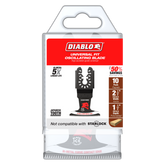 Diablo DOU250JBW10 2-1/2" Demo Demon™ Universal Fit Bi-Metal Oscillating Blades for Clean Wood (10-Pack)