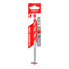 Diablo DMARG1120 3/8" x 4" x 6" SPEEDemon™ Red Granite Carbide-Tipped Hammer Drill Bit