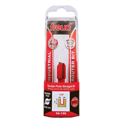 Freud 04-130 1/2" (Dia.) Double Flute Straight Bit