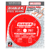 Diablo D0770FM 7" x 70-Teeth Steel Demon™ Saw Blade for Thin Metal