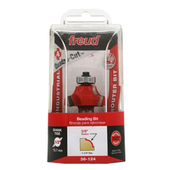 Freud 36-124 3/8" Radius Beading Bit (Quadra-Cut)