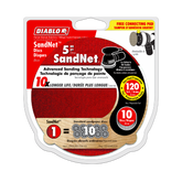Diablo DND050120H10I 5" 120-Grit SandNET™ Sanding Discs with Connection Pad (10-Pack)