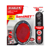 Diablo DND090120H25G 9" 120-Grit SandNET™ Sanding Discs for Drywall (25-Pack)