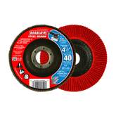 Diablo DCX045040N01F 4-1/2" Steel Demon™ Flap Disc 40 Grit - Type 29