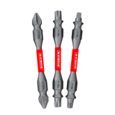 Diablo DDEV25-S3 2-1/2" Double-Ended Phillips, Square and Torx Drive Bit Set (3-Piece)