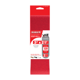 Diablo DCB321120S02G 3" x 21" 120-Grit Sanding Belts (2-Pack)