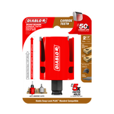 Diablo DHS2125CTR Diablo 2-1/8" Demo Demon® Carbide Teeth Rough-In Hole Saw