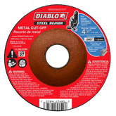 Diablo DBDS45045701F 4-1/2" Type 27 Steel Demon™ Metal Cut-Off Disc