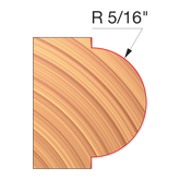 Freud UP123-IC 3-9/16" x 1-1/8" x 1-1/4" Concave Radius Cutters