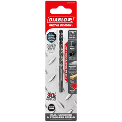 Diablo DMD732JP1 7/32" Metal Demon™ Drill Bit for Mild, Hardened and Stainless Steels