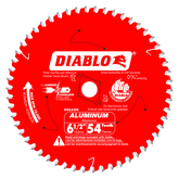 Diablo D0654N 6-1/2" x 54-Teeth Saw Blade for Medium Aluminum