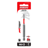 Diablo DSQ335P1 3.5" #3 Square Drive Bit