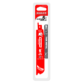 Diablo DS0620BF5 6" 20/24TPI Bi-Metal Reciprocating Saw Blades for Thin Metal (5-Pack)