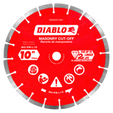 Diablo DMADS1000 10" Diamond Segmented Masonry Cut-Off Disc
