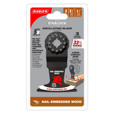 Diablo DOS250BW3 2-1/2" Demo Demon™ Starlock Bi-Metal Oscillating Blades for Nail-Embedded Wood (3-Pack)