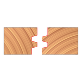 Freud UP031-IC 3-9/16" x 1-3/16" x 3/4" Reversible Glue Joint Cutters
