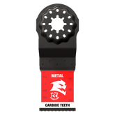 Diablo DOS125CF10 1-1/4" AMPED™ Steel Demon™ Starlock Carbide Teeth Oscillating Blades for Metal (10-Pack)