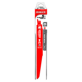 Diablo DS0908BFD25 9" 8/10TPI Bi-Metal Reciprocating Saw Blades for Thick Metal (25-Pack)