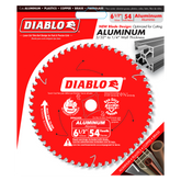 Diablo D0654N 6-1/2" x 54-Teeth Saw Blade for Medium Aluminum