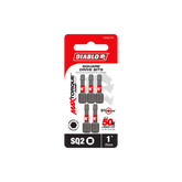 Diablo DSQ21P5 1" #2 Square Drive Bits (5-Pack)