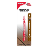 Diablo DJT144DHM 4" 5/7TPI Carbide Jig Saw Blade for Composite Decking